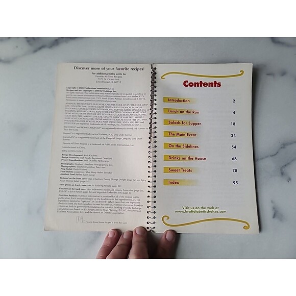 Kraft Diabetic Choices Recipes Booklet - Picture 2 of 10